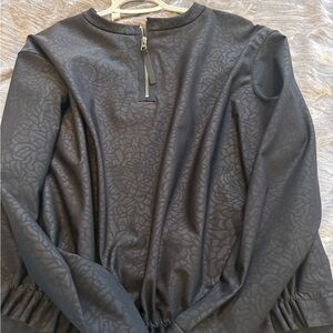 lululemon athletica Black Crew Neck Sweater